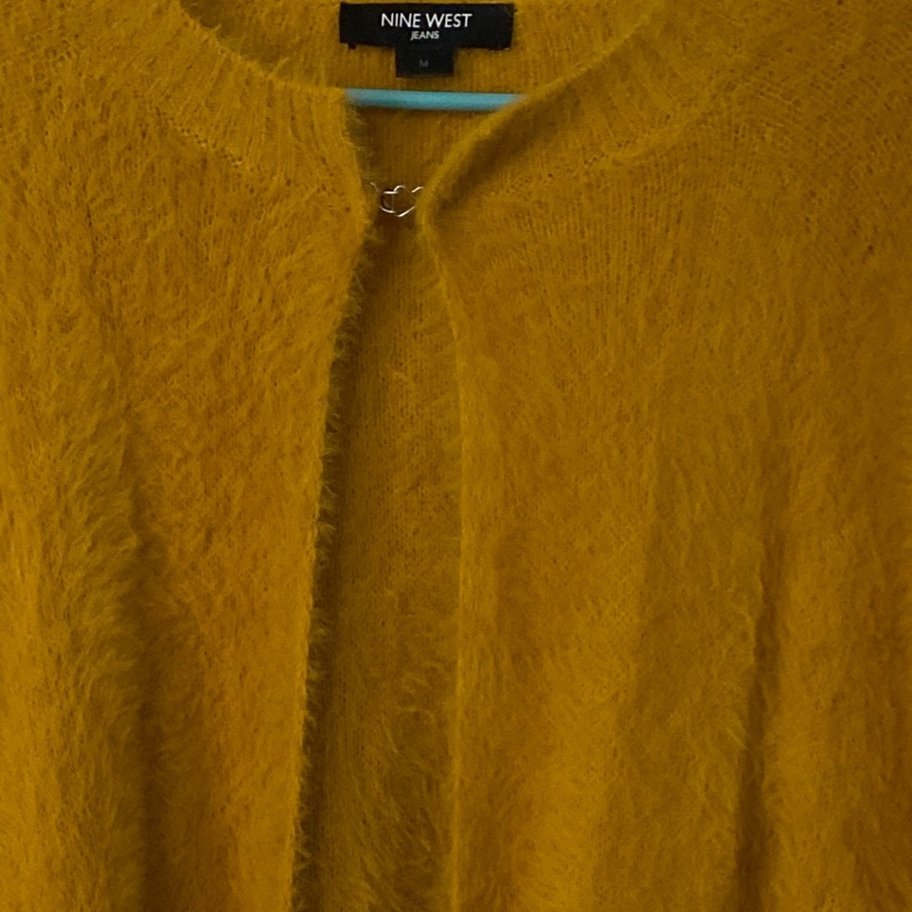 Nine West sweater shawl cape M